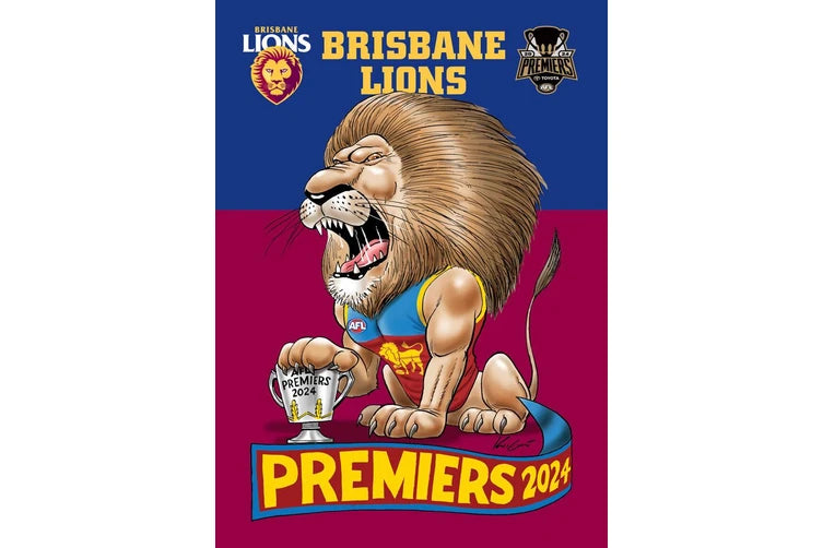 AFL 2024 BRISBANE PREMIERSHIP MARK KNIGHT STICKER PH1 Whats New Tasmania
