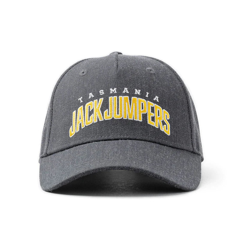 TASMANIA JACKJUMPERS 23/24 OFFICIAL CHAMPION A FRAME CAP -CHARCOAL MARLE