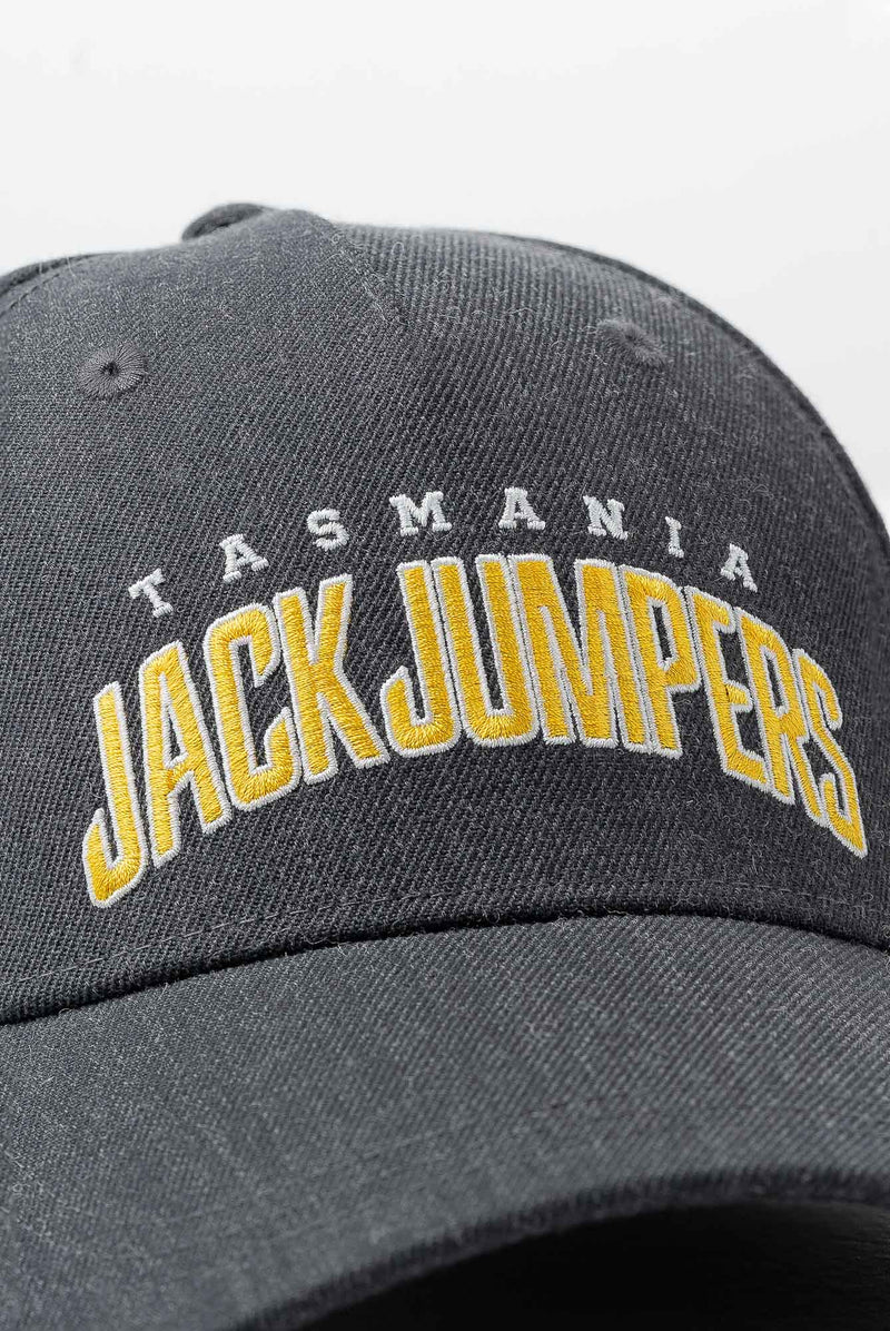 TASMANIA JACKJUMPERS 23/24 OFFICIAL CHAMPION A FRAME CAP -CHARCOAL MARLE