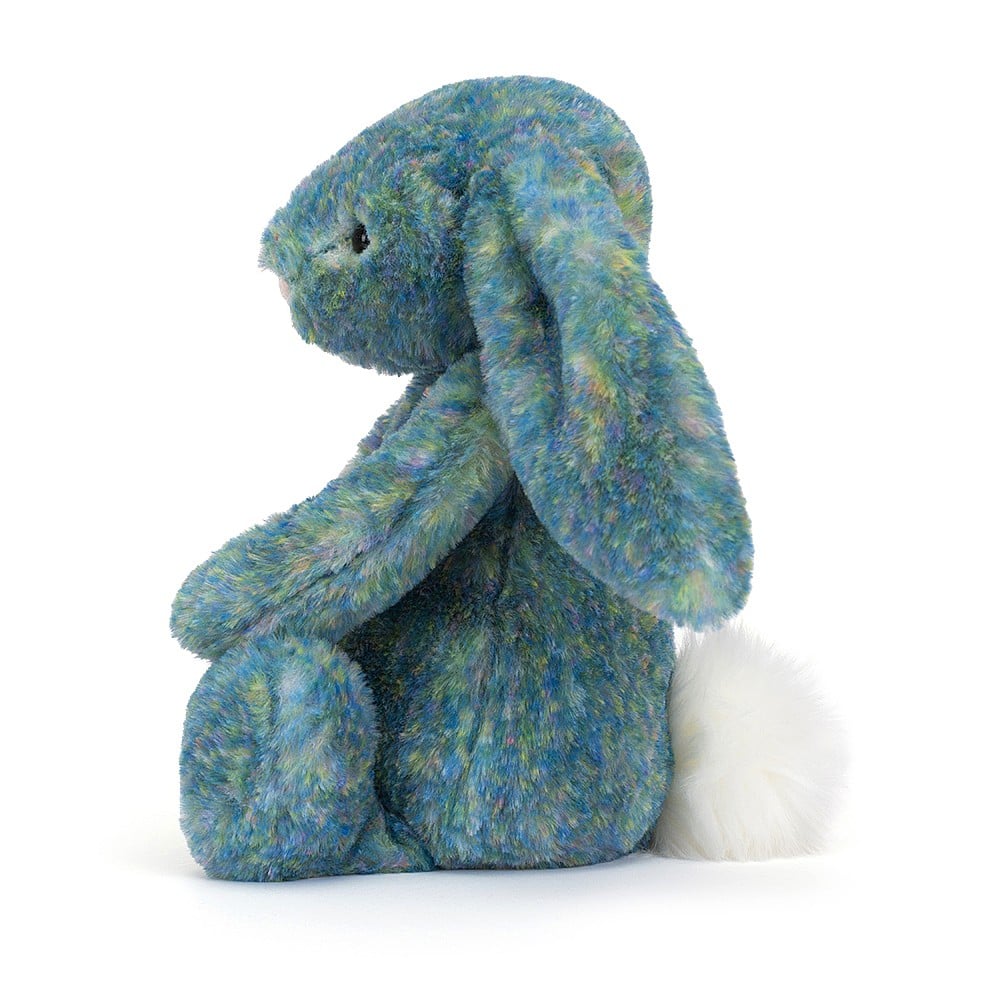 JELLYCAT BASHFUL LUXE BUNNY AZURE - 25TH LIMITED EDITION