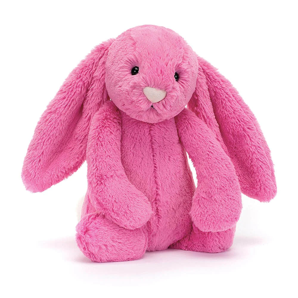 JELLYCAT BUNNIE "BASHFUL" HOT PINK MEDIUM