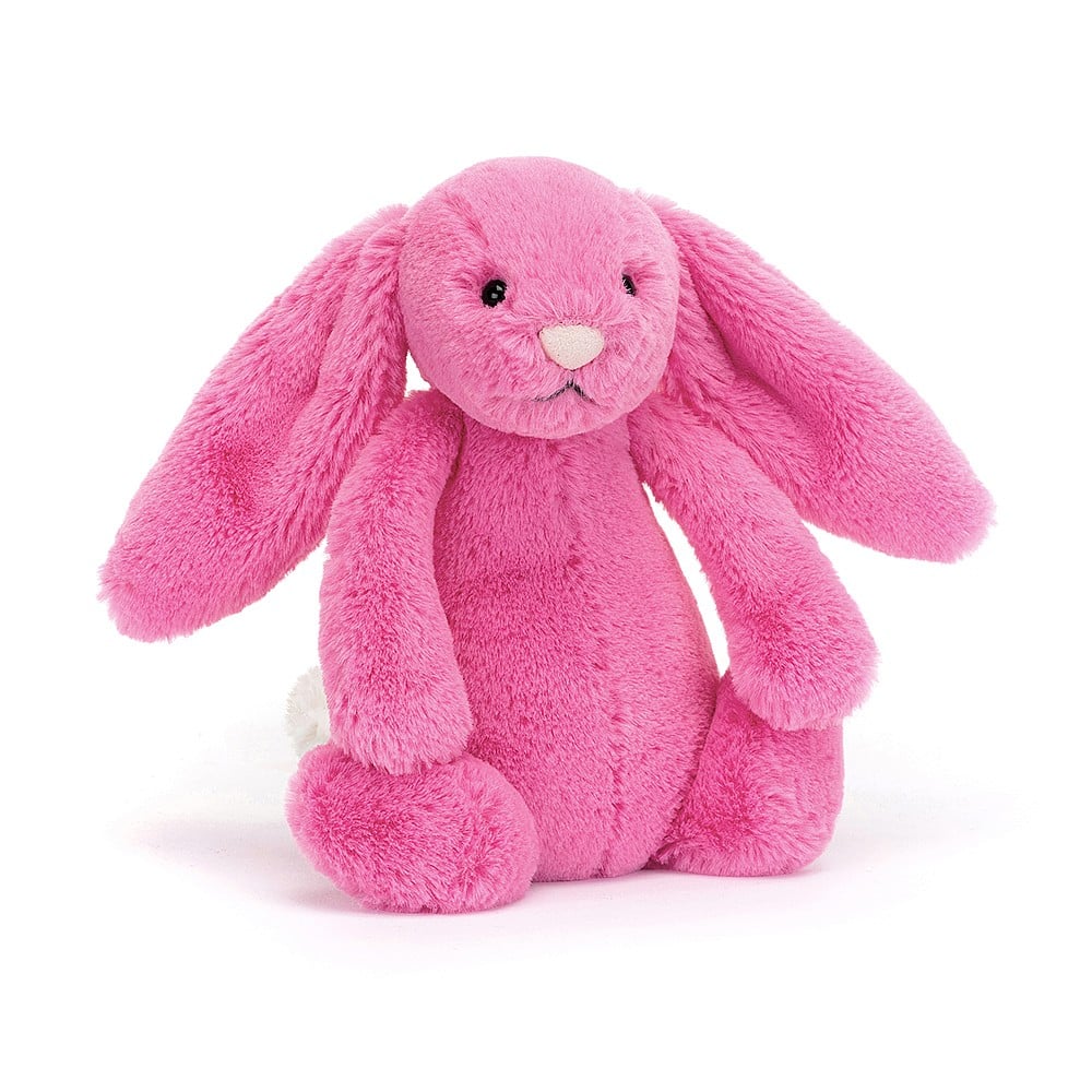 JELLYCAT BASHFUL BUNNY HOT PINK SMALL