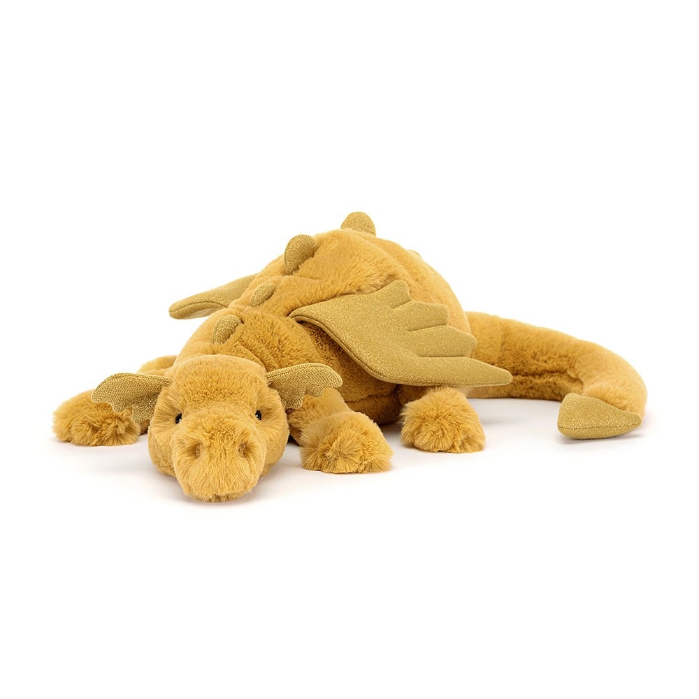 JELLYCAT GOLDEN DRAGON MEDIUM