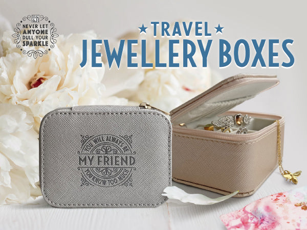 PERSONALISED TRAVEL JEWELLERY BOXES