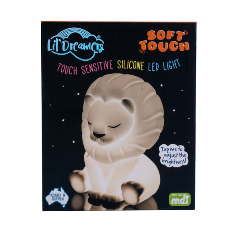 LIL DREAMERS LION SOFT TOUCH LAMP