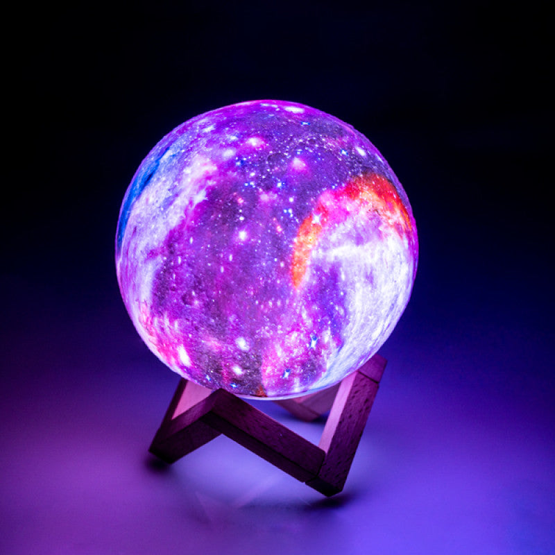 LIL DREAMERS GALAXY MOON TOUCH LAMP