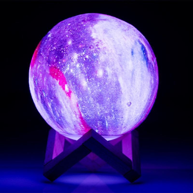 LIL DREAMERS GALAXY MOON TOUCH LAMP