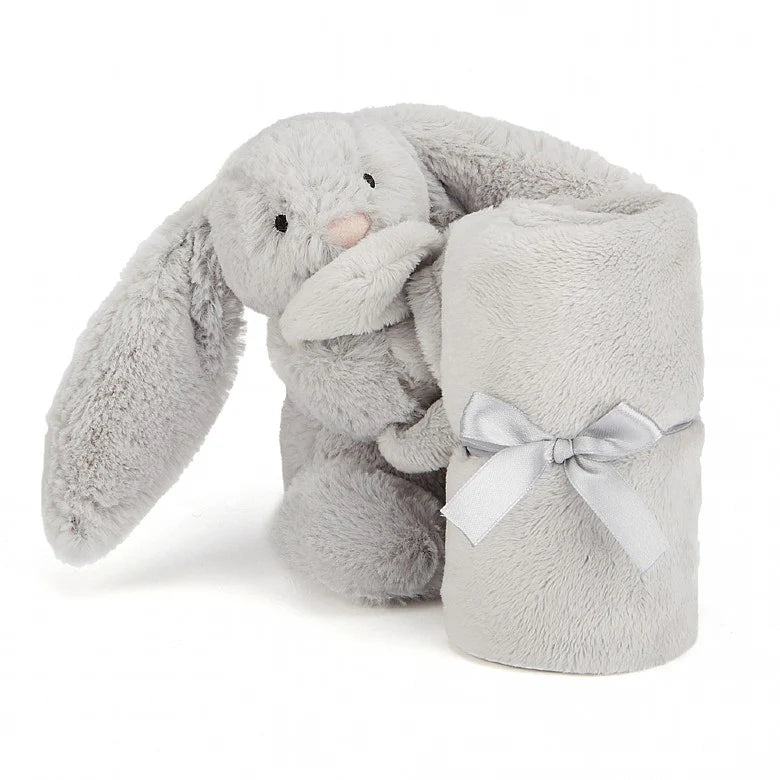 JELLYCAT  BASHFUL BUNNY SILVER SOOTHER