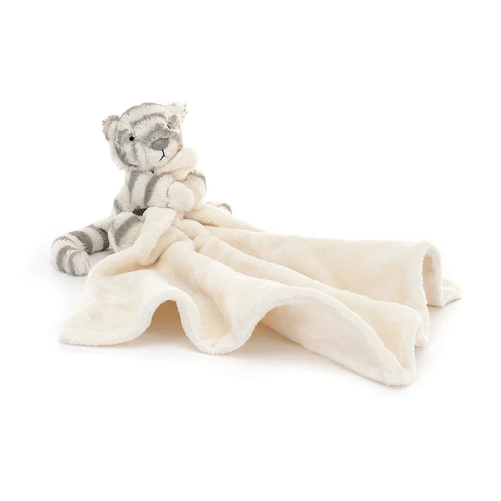JELLYCAT BASHFUL SNOW TIGER SOOTHER