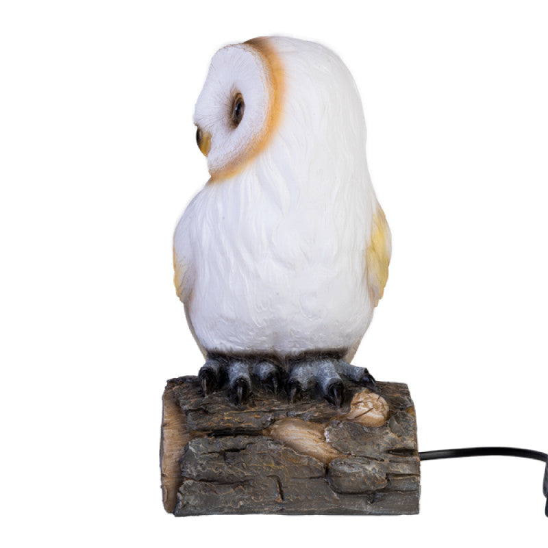 SNOWY OWL TABLE LAMP