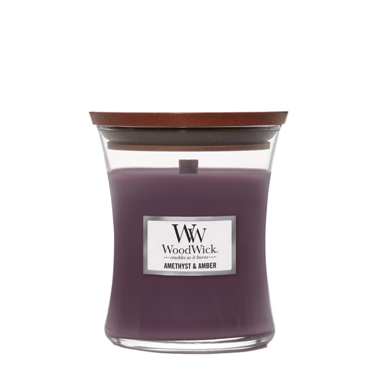 WOODWICK AMETHYST & AMBER MEDIUM