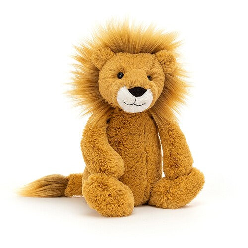 JELLYCAT BASHFUL LION SMALL AND MEDIUM