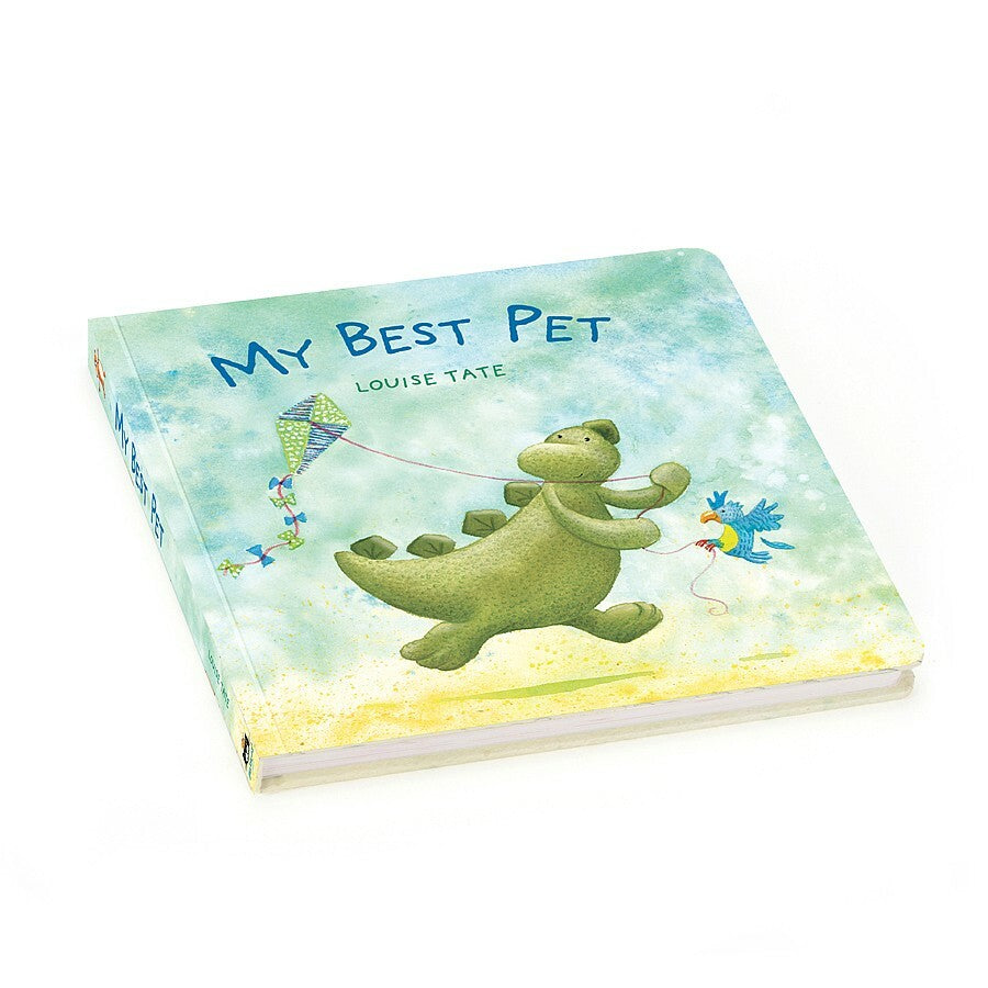 JELLYCAT MY BEST PET BOOK (BASHFUL DINOSAUR BOOK)