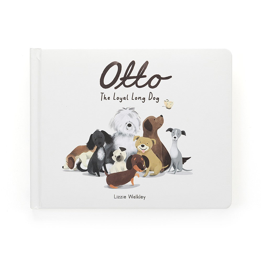 JELLYCAT OTTO THE LOYAL DOG BOOK