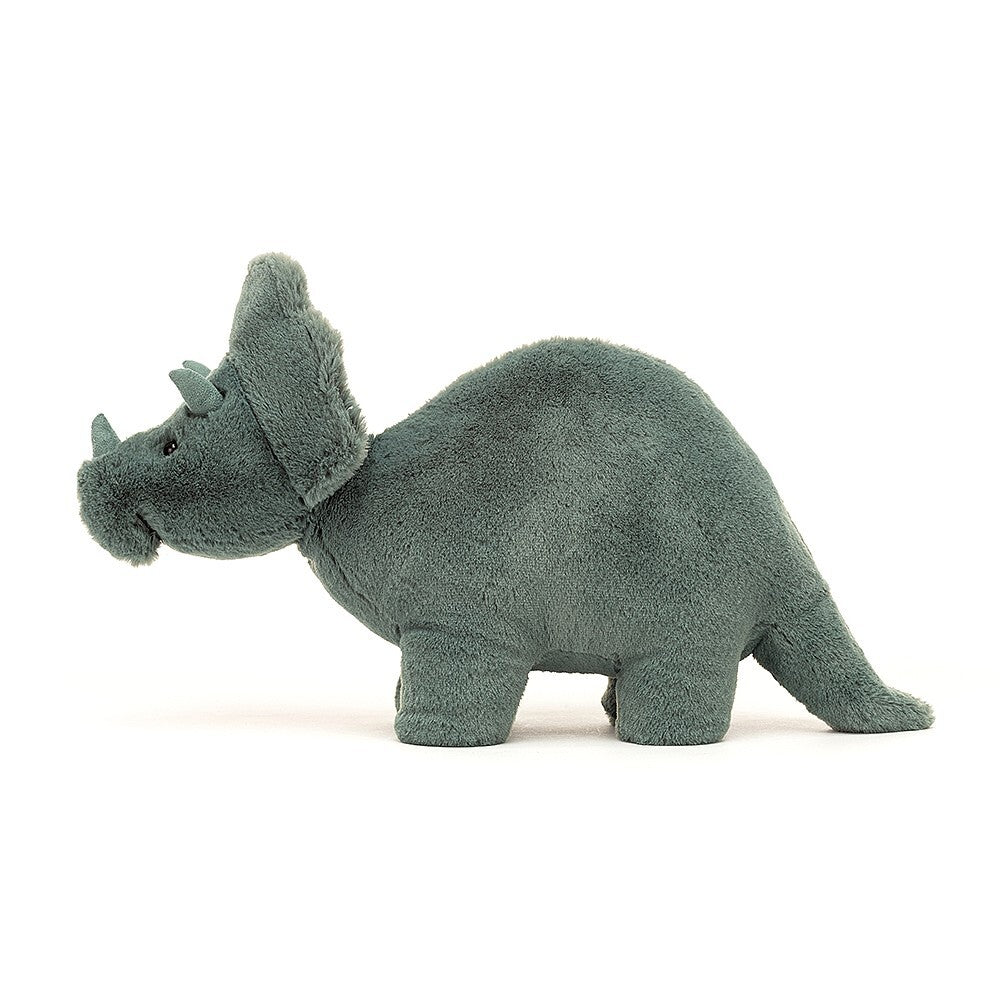 JELLYCAT FOSSILLY TRICERATOPS MEDIUM