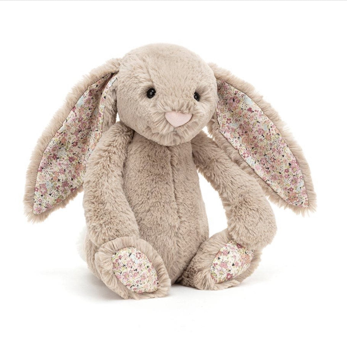 JELLYCAT BUNNIE “BASHFUL BLOSSOM BEA" BEIGE MEDIUM