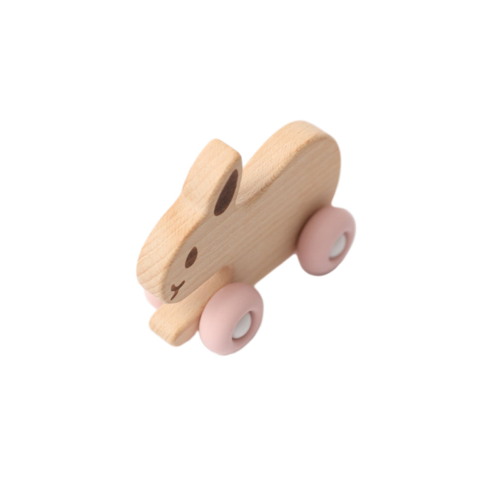 BABY BUNNY BEECHWOOD & SILICONE TOY