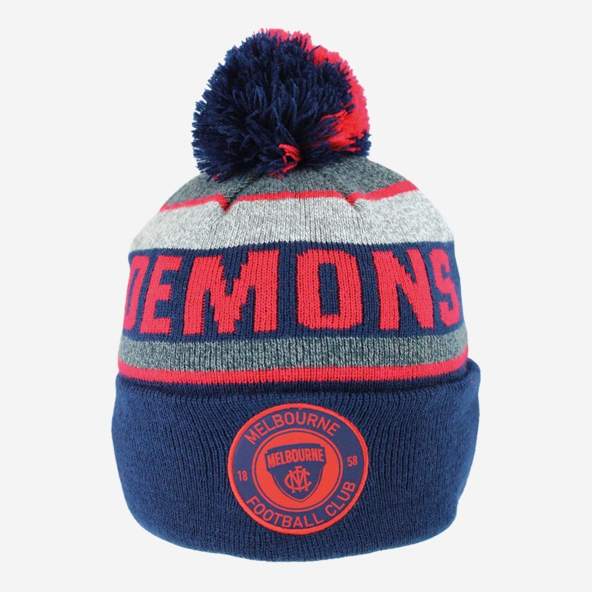 MELBOURNE AFL TUNDRA BEANIE – Whats New Tasmania