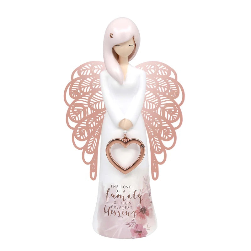 ANGEL WISH FIGURINE “FAMILY BLESSING”