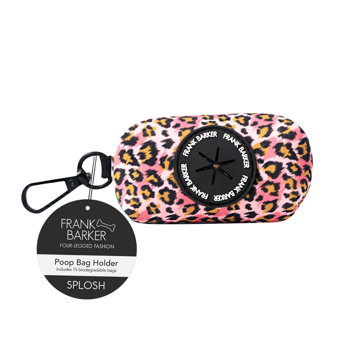 FRANK BARKER POOP BAG LEOPARD PRINT