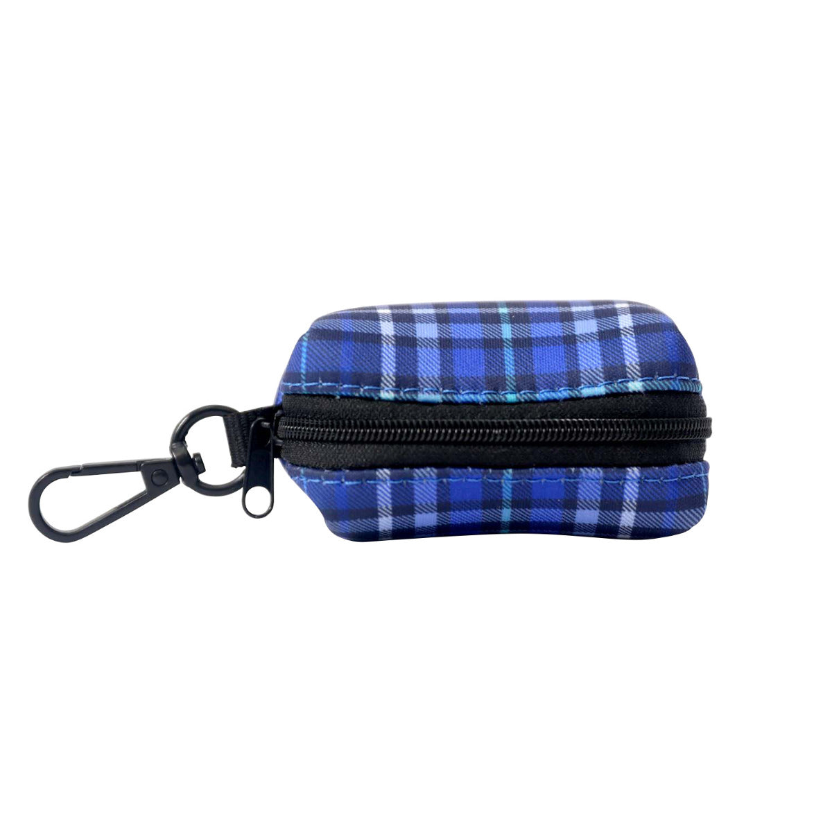 FRANK BARKER POOP BAG BLUE PLAID