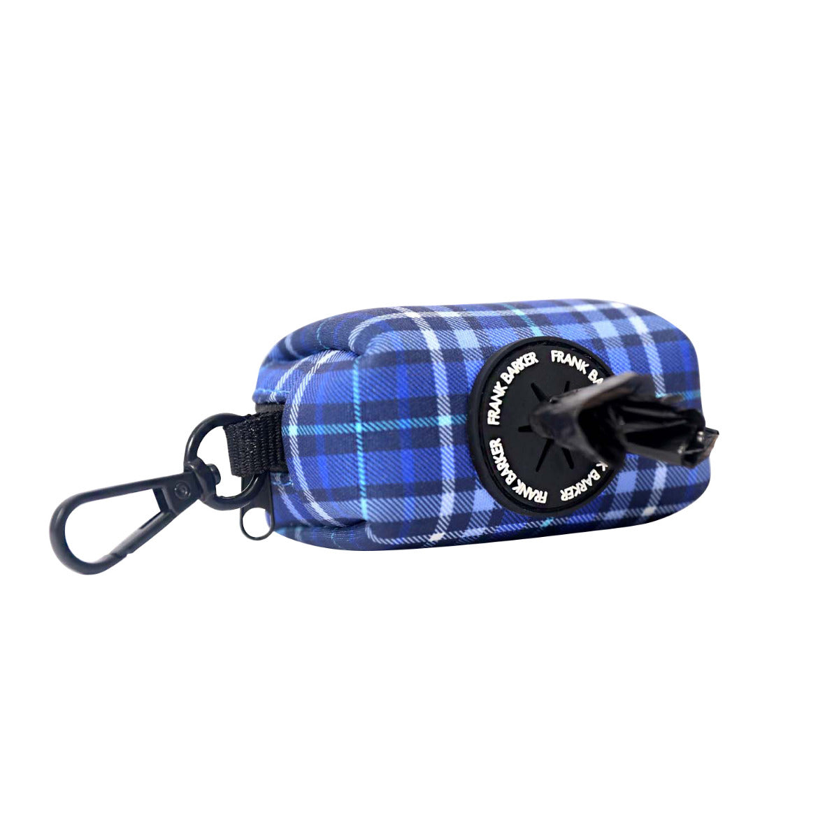 FRANK BARKER POOP BAG BLUE PLAID