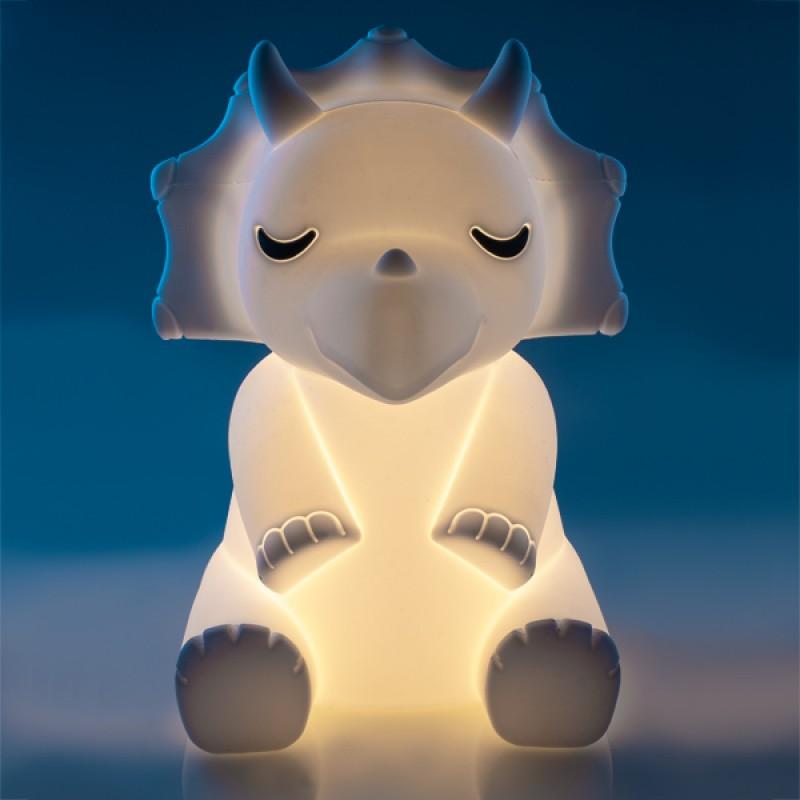 LIL DREAMERS SOFT TOUCH LED LIGHT "TRICERATOPS"